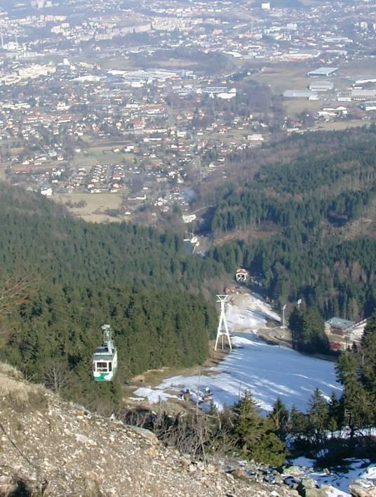 3 Obszar ważności Liberecký kraj [/] na kolejce linowej