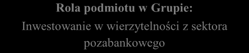 WPROWADZENIE P.R.E.S.C.O. GROUP S.A. jest wiodącym podmiotem działającym na rynku inwestycji w wierzytelności konsumenckie w Polsce. W skład Grupy Kapitałowej, w której P.R.E.S.C.O. GROUP S.A. jest podmiotem dominującym wchodzą wyspecjalizowane spółki, zajmujące się inwestycjami w przedawnione wierzytelności detaliczne oraz obsługą zakupionych pakietów wierzytelności.