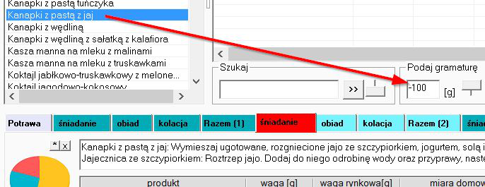 8. Dodaliśmy ścieżkę do zdjęć na podglądzie diety (wzór 1 i 2) wraz z tooltipem (podgląd całej ścieżki) przydatne w przypadku nie pokazywania się zdjęć. 9.