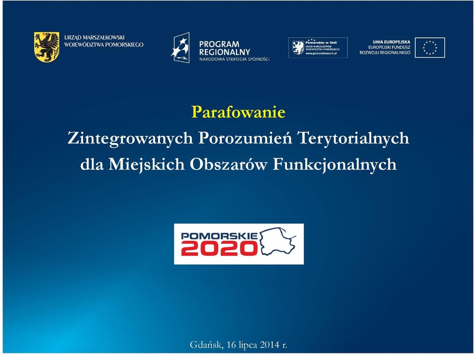 dla Miejskich Obszarów