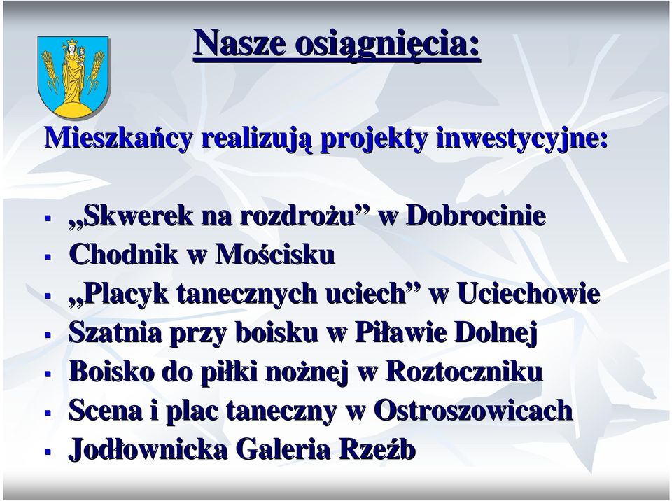 Szatnia przy boisku w Piławie Dolnej Boisko do piłki noŝnej nej w