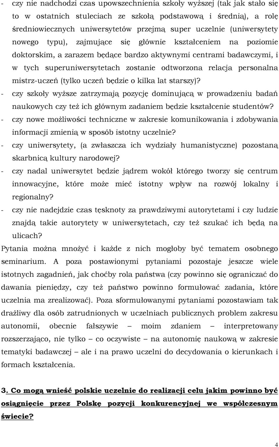 personalna mistrz-uczeń (tylko uczeń będzie o kilka lat starszy)?