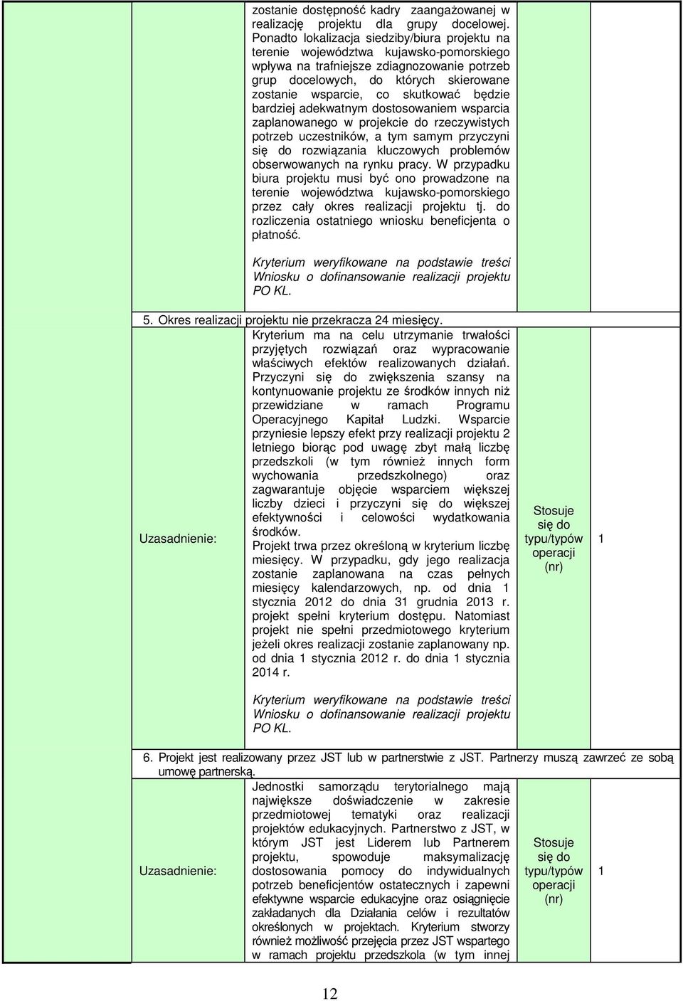 skutkować będzie bardziej adekwatnym dostosowaniem wsparcia zaplanowanego w projekcie do rzeczywistych potrzeb uczestników, a tym samym przyczyni się do rozwiązania kluczowych problemów obserwowanych