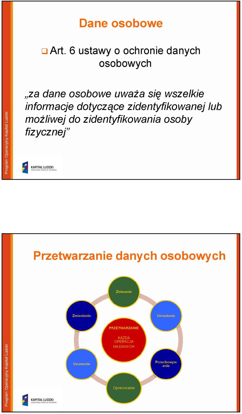 osobowe uważa się wszelkie informacje dotyczące