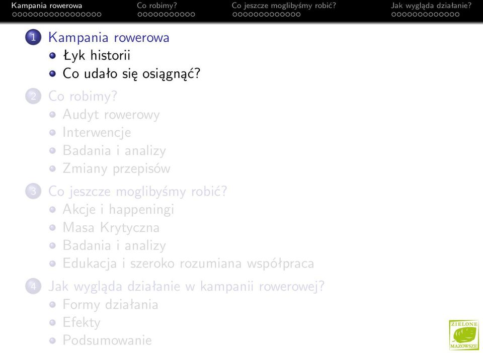 moglibyśmy robić?