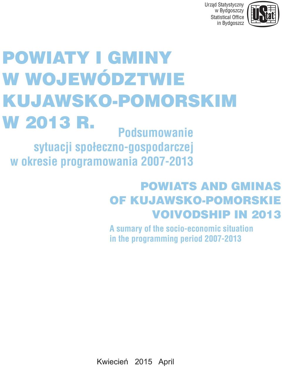 Posumowni sytucji spo³czno-gosporczj w okrsi progrmowni 007-013 POWIATS AND