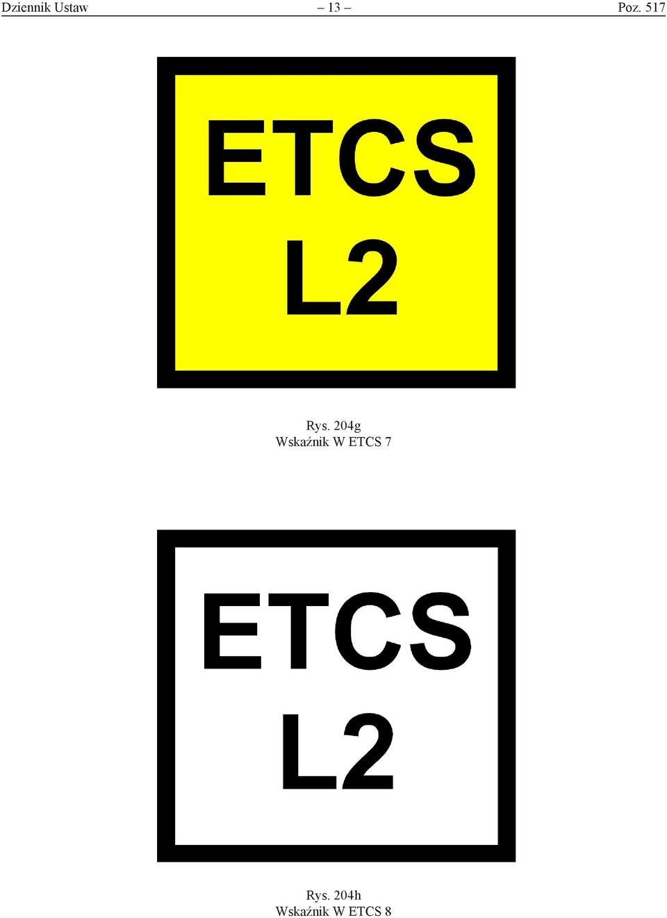 204g Wskaźnik W ETCS