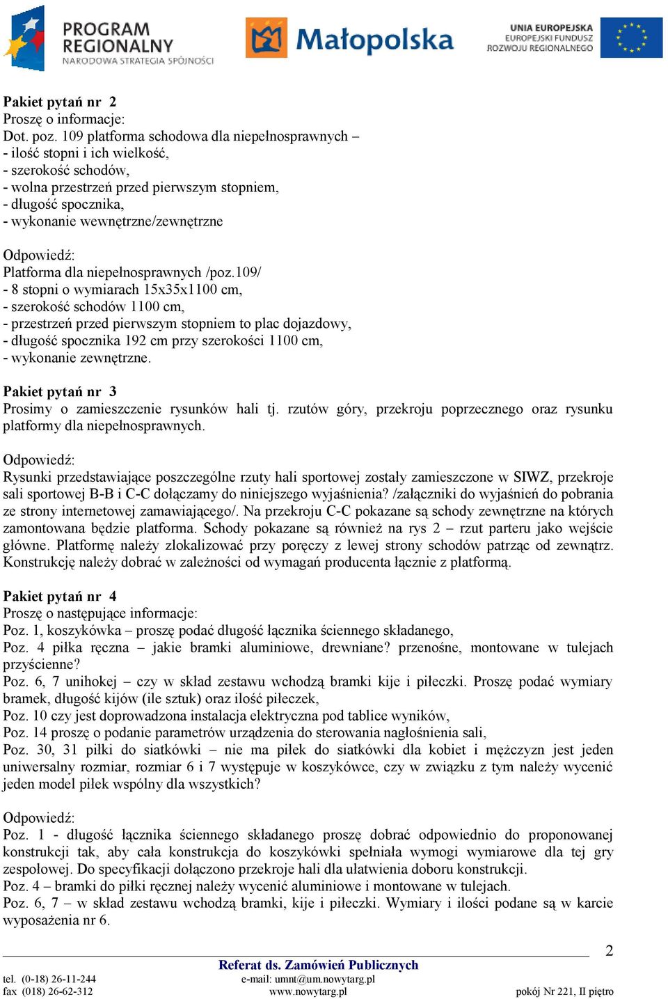 Platforma dla niepełnosprawnych /poz.