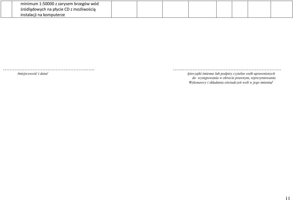 . /miejscowość i data/ /pieczątki imienne lub podpisy czytelne osób