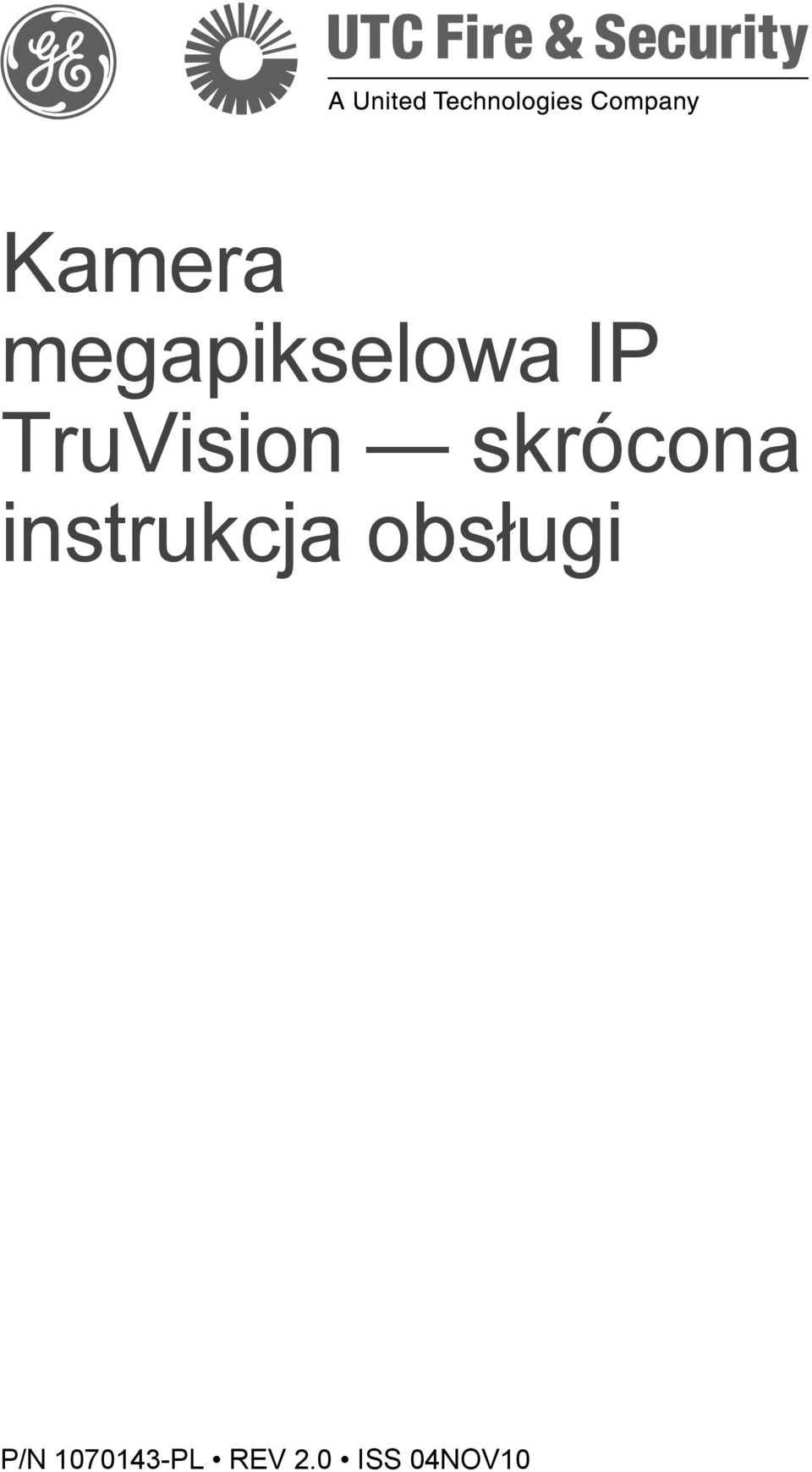 instrukcja obsługi P/N