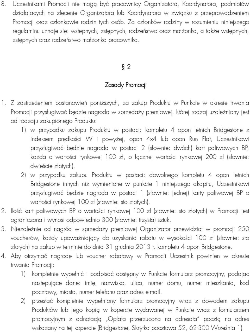 2 Zasady Promocji 1.