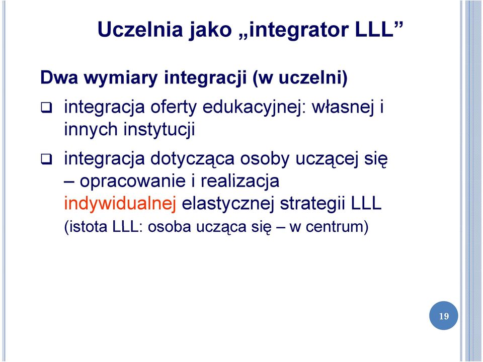 integracja dotycząca osoby uczącej się opracowanie i realizacja