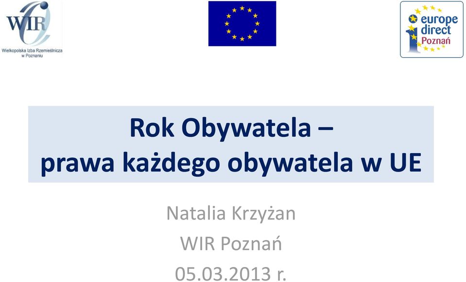 UE Natalia Krzyżan