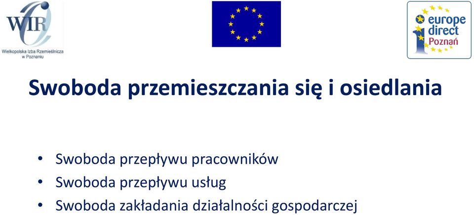 pracowników Swoboda przepływu