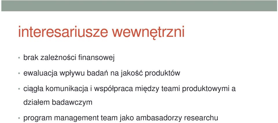 komunikacja i współpraca między teami produktowymi a