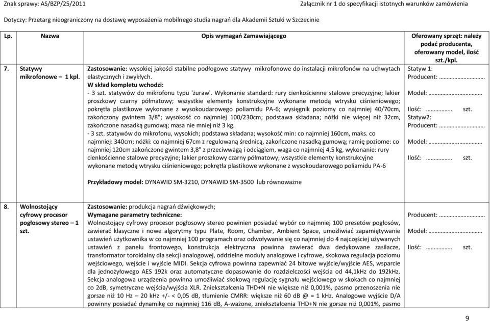 Wykonanie standard: rury cienkościenne stalowe precyzyjne; lakier proszkowy czarny półmatowy; wszystkie elementy konstrukcyjne wykonane metodą wtrysku ciśnieniowego; pokrętła plastikowe wykonane z