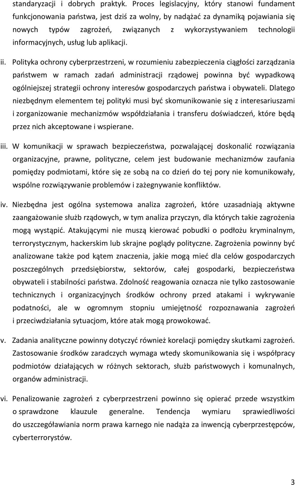 informacyjnych, usług lub aplikacji. ii.