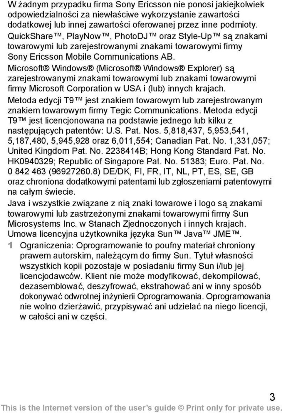 Microsoft Windows (Microsoft Windows Explorer) są zarejestrowanymi znakami towarowymi lub znakami towarowymi firmy Microsoft Corporation w USA i (lub) innych krajach.