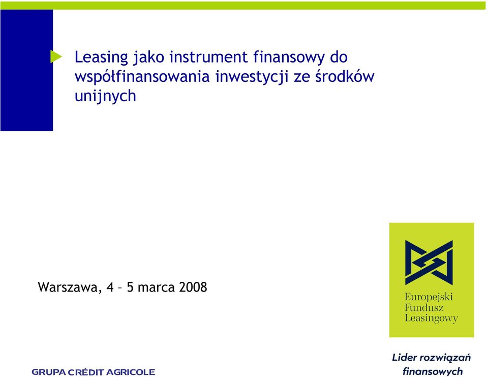 współfinansowania