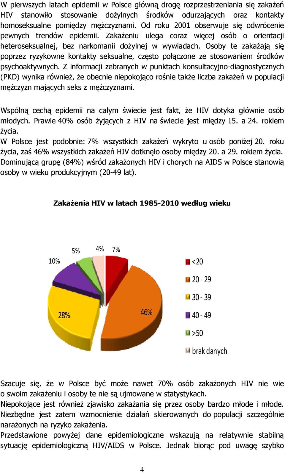 Osoby te zakażają się poprzez ryzykowne kontakty seksualne, często połączone ze stosowaniem środków psychoaktywnych.