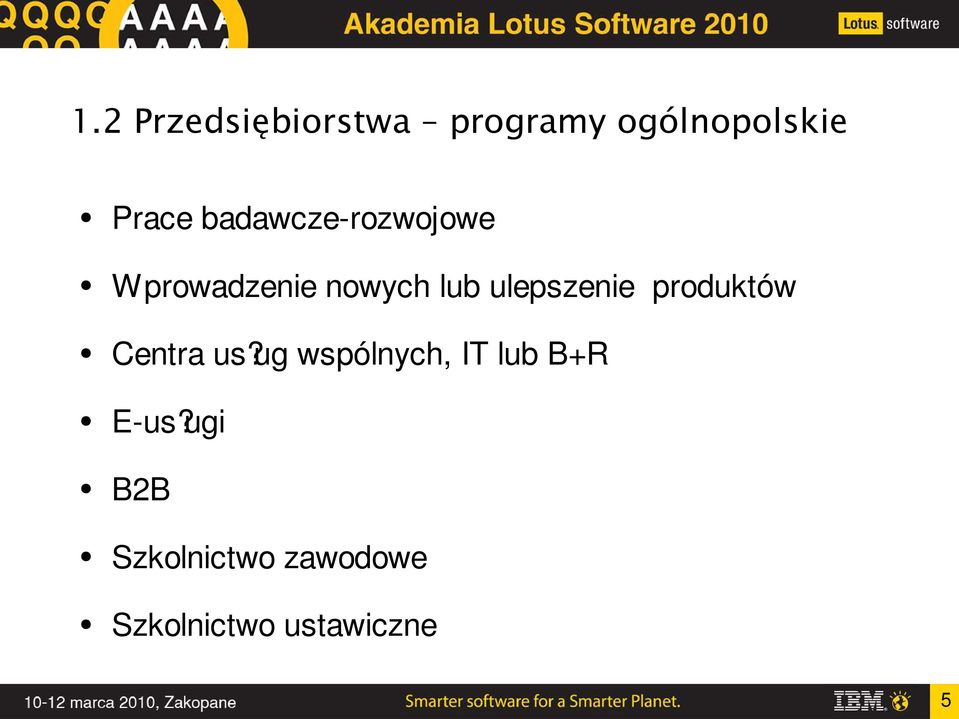 ulepszenie produktów Centra us?