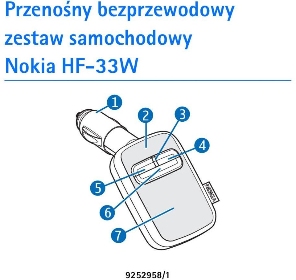 zestaw samochodowy