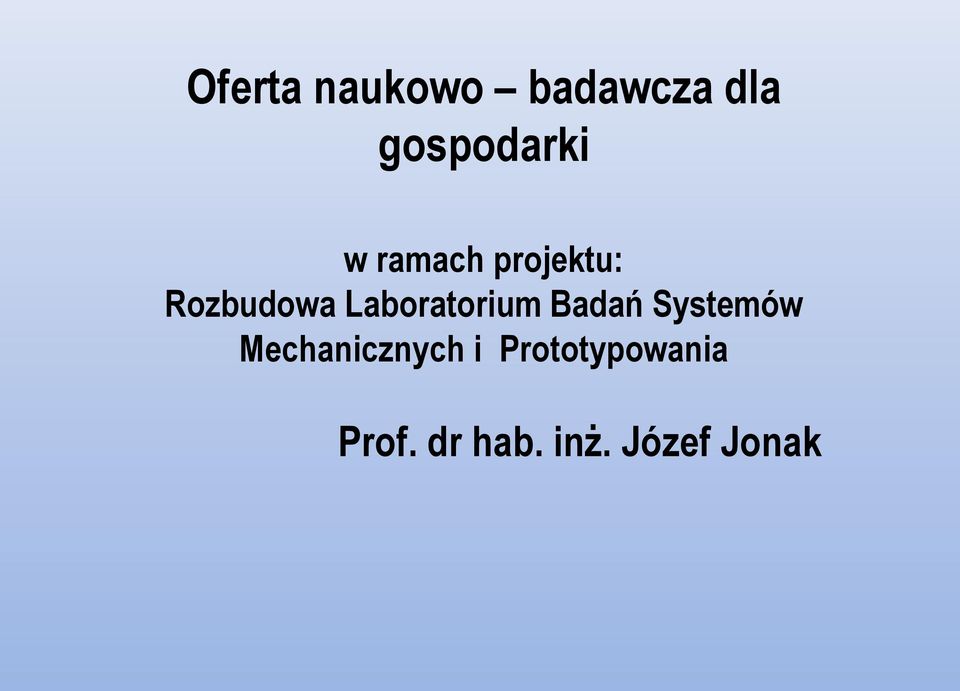 Laboratorium Badań Systemów