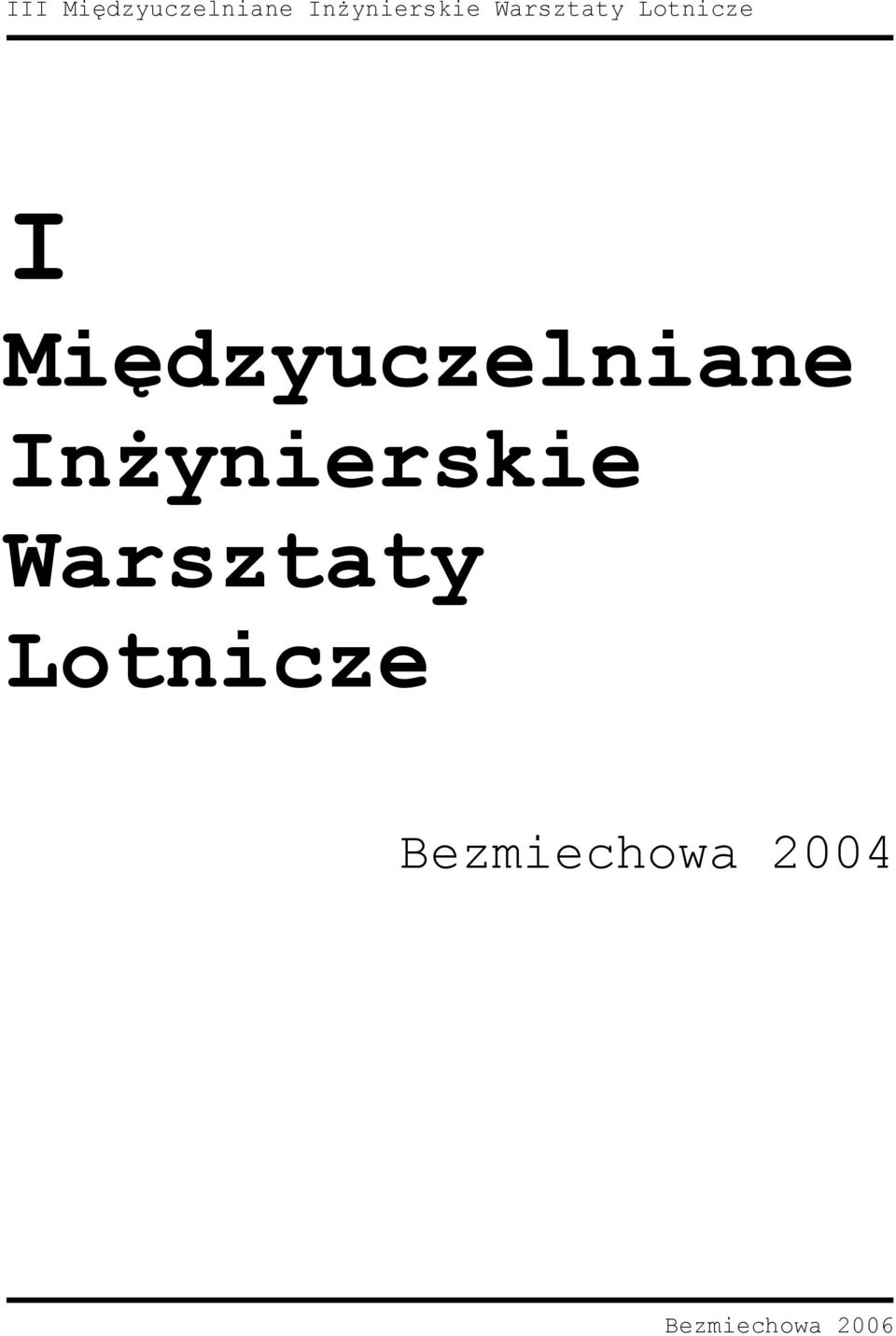 nżynierskie