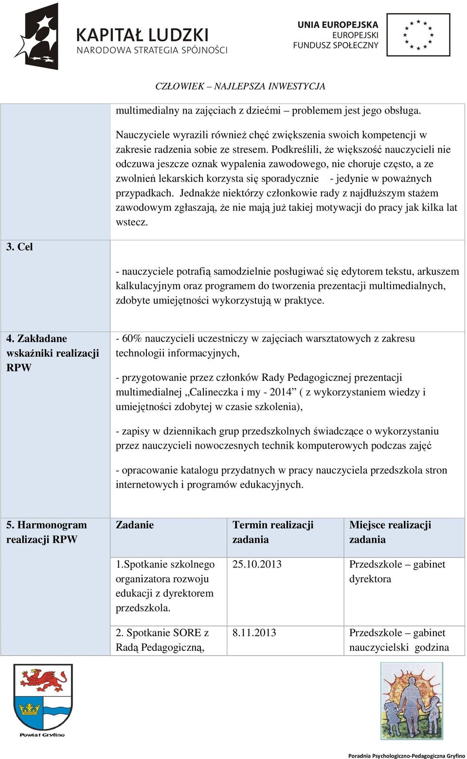 Jednakże niektórzy członkowie rady z najdłuższym stażem zawodowym zgłaszają, że nie mają już takiej motywacji do pracy jak kilka lat wstecz. 3.