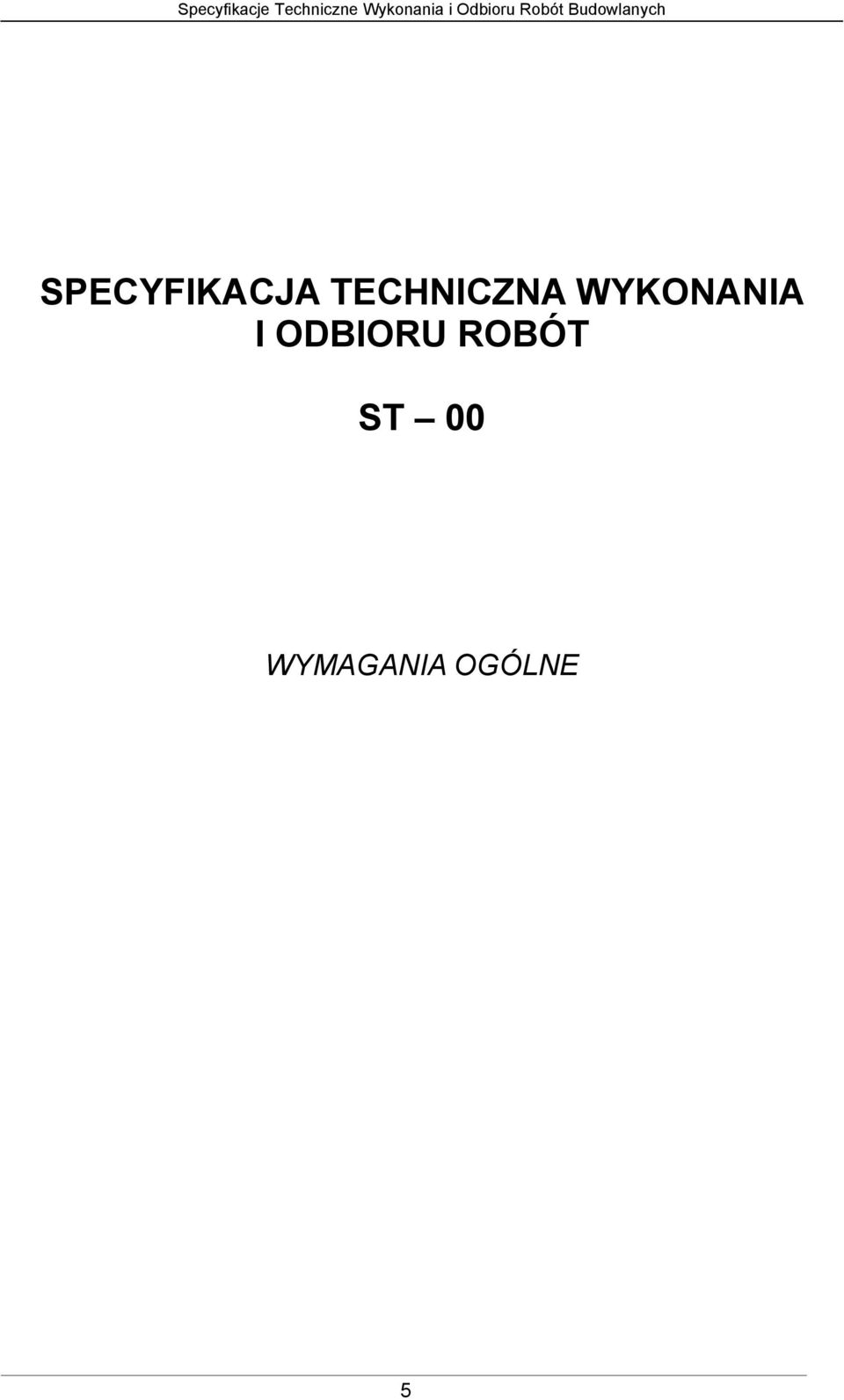 WYKONANIA I