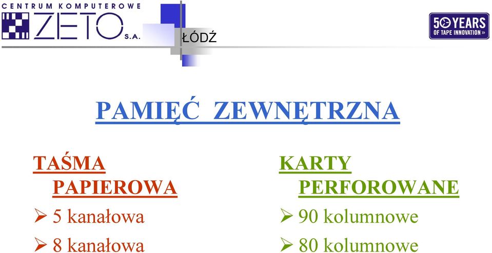 kanałowa KARTY