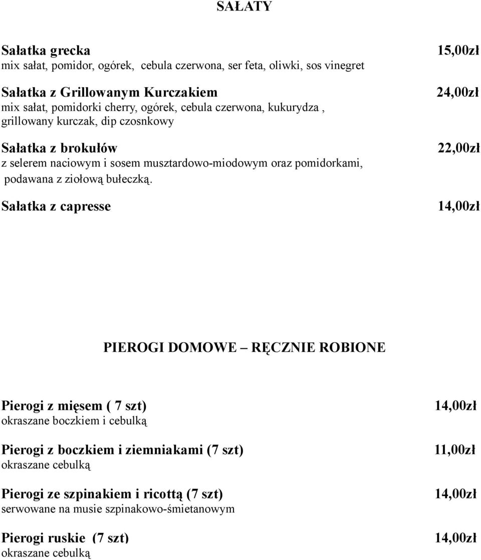 ziołową bułeczką.