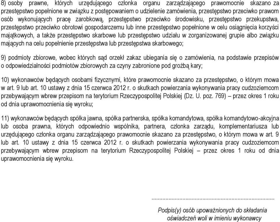 korzyści majątkowych, a także przestępstwo skarbowe lub przestępstwo udziału w zorganizowanej grupie albo związku mających na celu popełnienie przestępstwa lub przestępstwa skarbowego; 9) podmioty