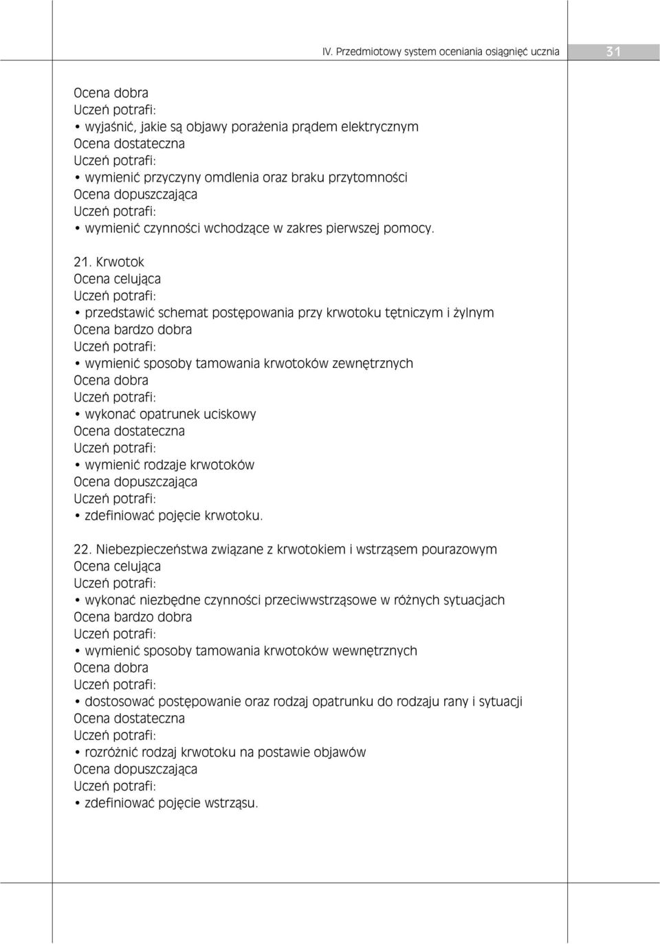 Krwotok przedstawiç schemat post powania przy krwotoku t tniczym i ylnym wymieniç sposoby tamowania krwotoków zewn trznych wykonaç opatrunek uciskowy wymieniç rodzaje krwotoków zdefiniowaç