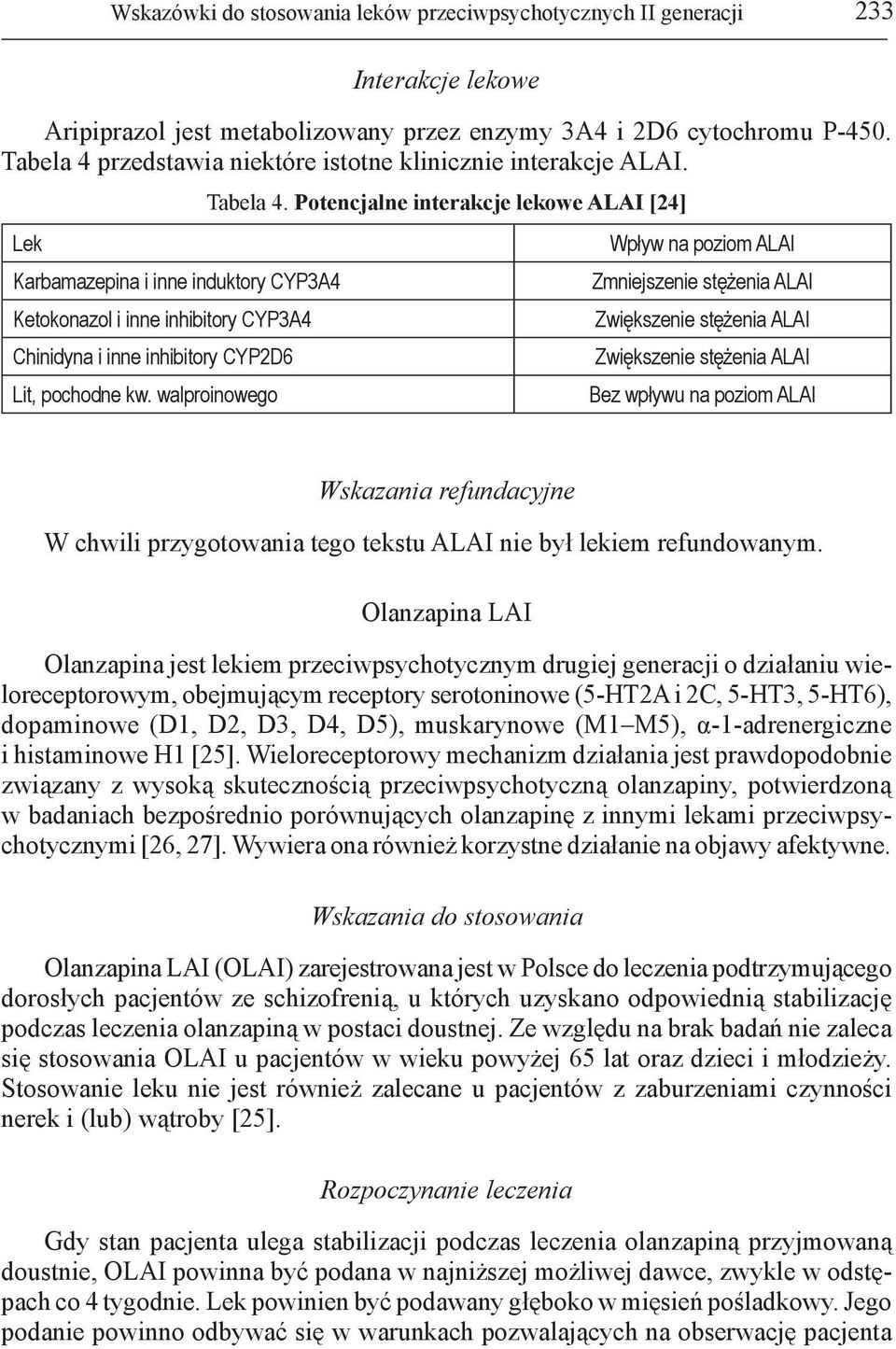 walproinowego Tabela 4.