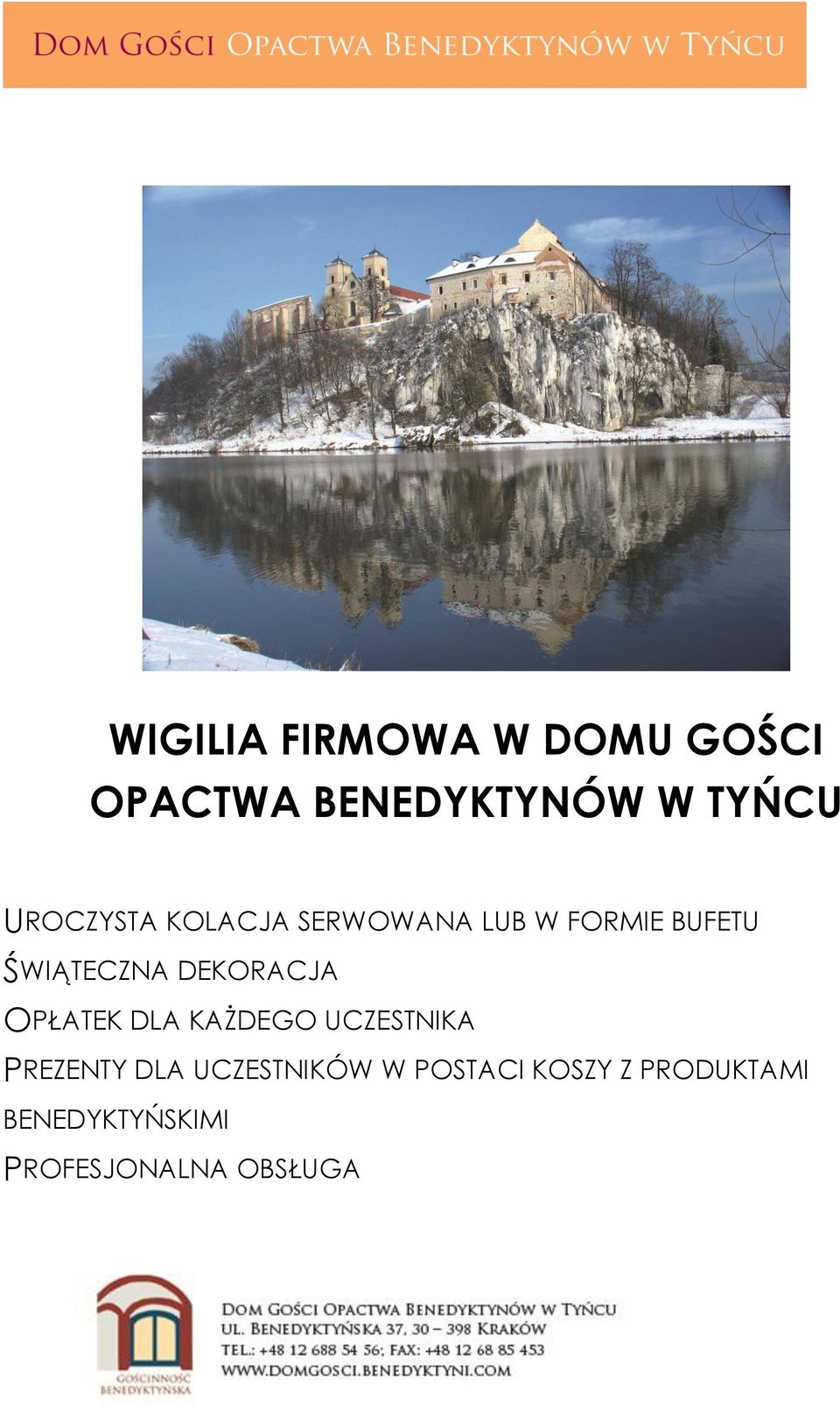 DEKORACJA OPŁATEK DLA KAŻDEGO UCZESTNIKA PREZENTY DLA