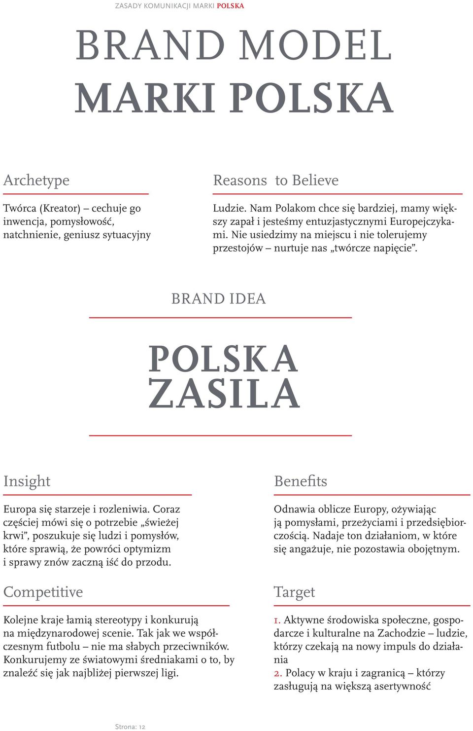 BRAND IDEA Insight Europa się starzeje i rozleniwia.