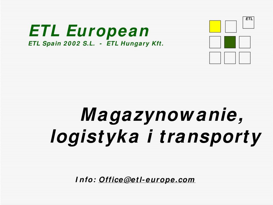 transporty Info: