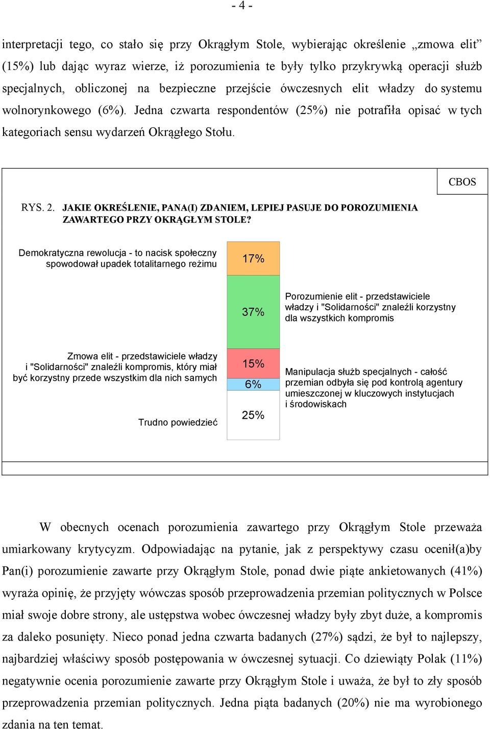 2. JAKIE OKREŚLENIE, PANA(I) ZDANIEM, LEPIEJ PASUJE DO POROZUMIENIA ZAWARTEGO PRZY OKRĄGŁYM STOLE?