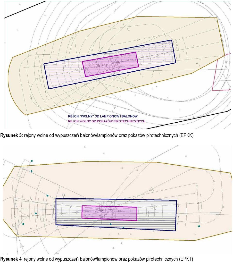 pirotechnicznych (EPKK) Rysunek 4: rejony