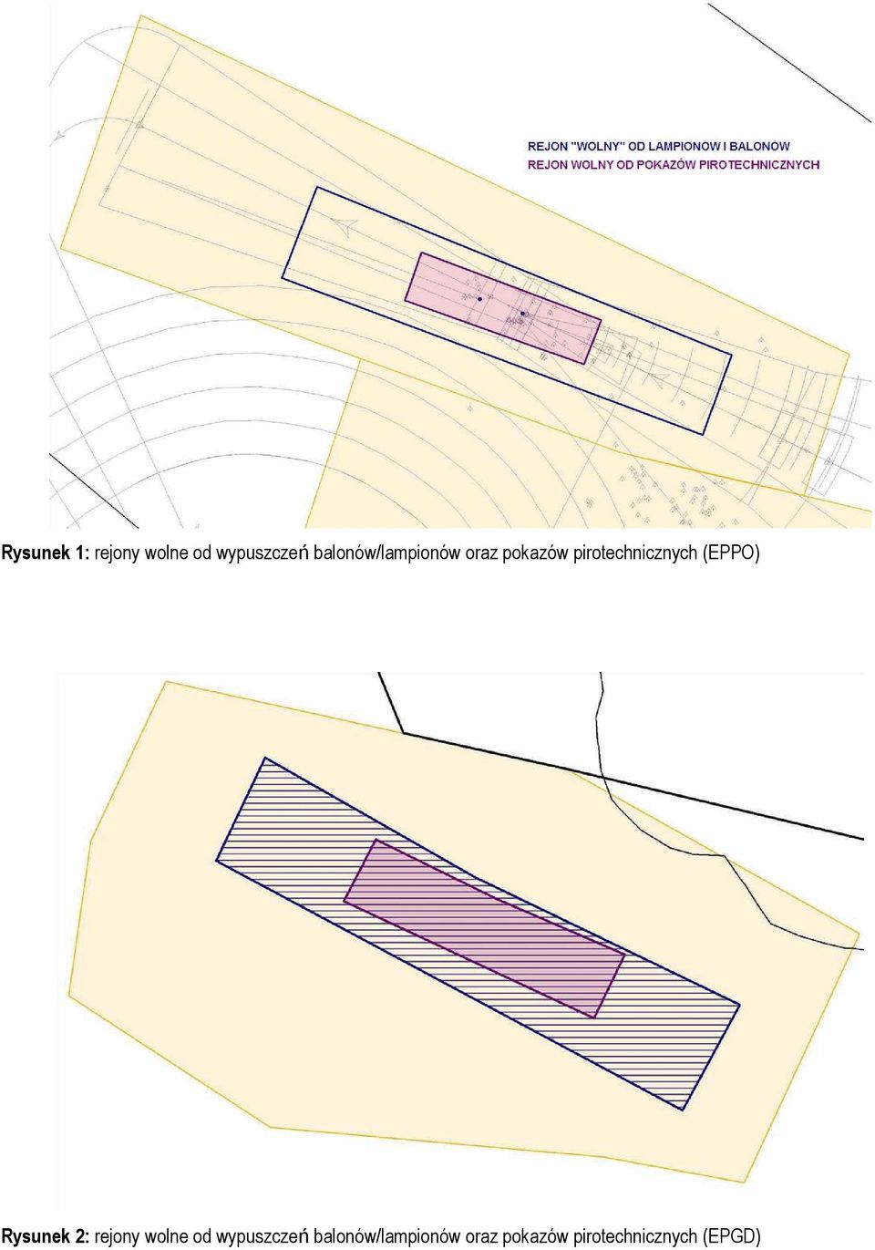 pirotechnicznych (EPPO) Rysunek 2: rejony