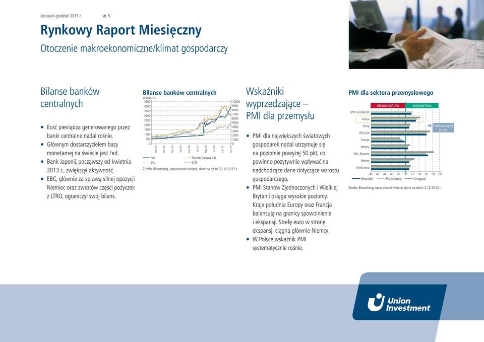 EBC, głównie za sprawą silnej opozycji Niemiec oraz zwrotów części pożyczek z LTRO, ograniczył swój bilans.