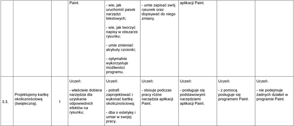 3. Projektujemy kartkę okolicznościową (świąteczną).