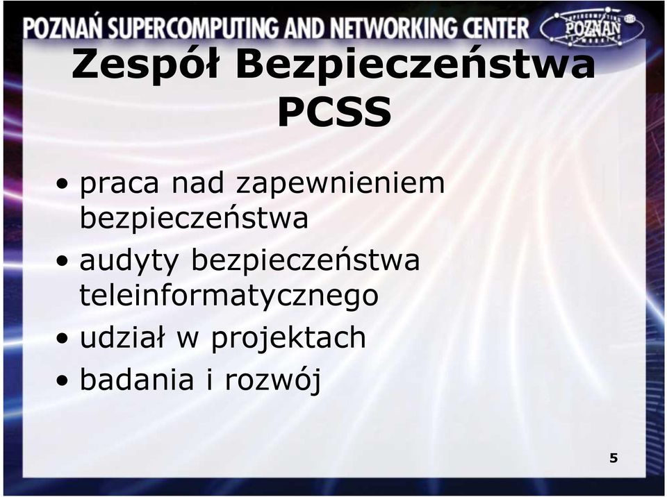 bezpieczeństwa teleinformatycznego