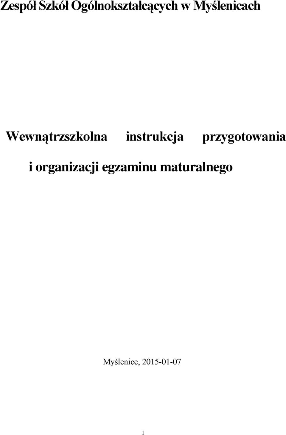 instrukcja przygotowania i