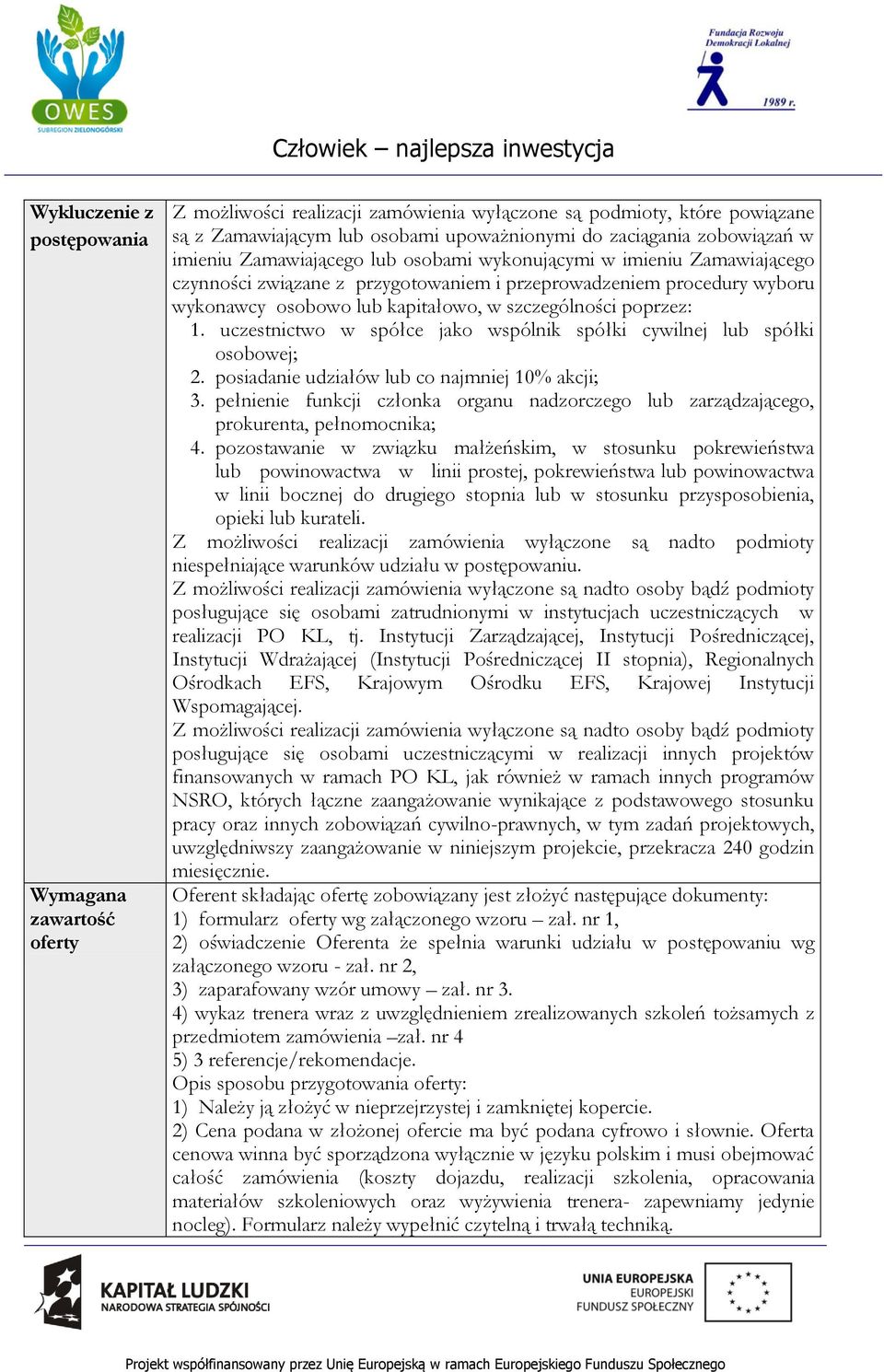 poprzez: 1. uczestnictwo w spółce jako wspólnik spółki cywilnej lub spółki osobowej; 2. posiadanie udziałów lub co najmniej 10% akcji; 3.