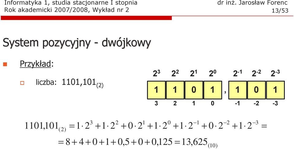 /5 System ozycyjy - dójkoy