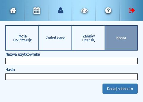 22 oraz hasło przyłączanego konta, a następnie użyć przycisku konta zostanie przyłączone nowe subkonto.. Jeśli login i hasło są poprawne, do Rys. 27.