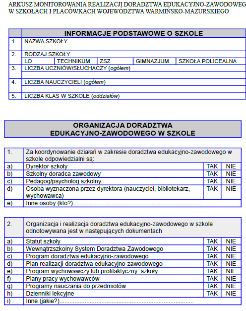 Wojewódzki koordynator doradztwa