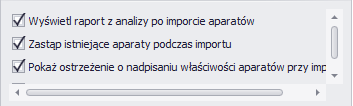 Wersja V8R1 Nowości 35. We właściwościach bazy kodów katalogowych można teraz wybrać czy podczas importu kodów mają one zostać nadpisane czy pominięte w przypadku, gdy dany kod już istnieje w bazie.